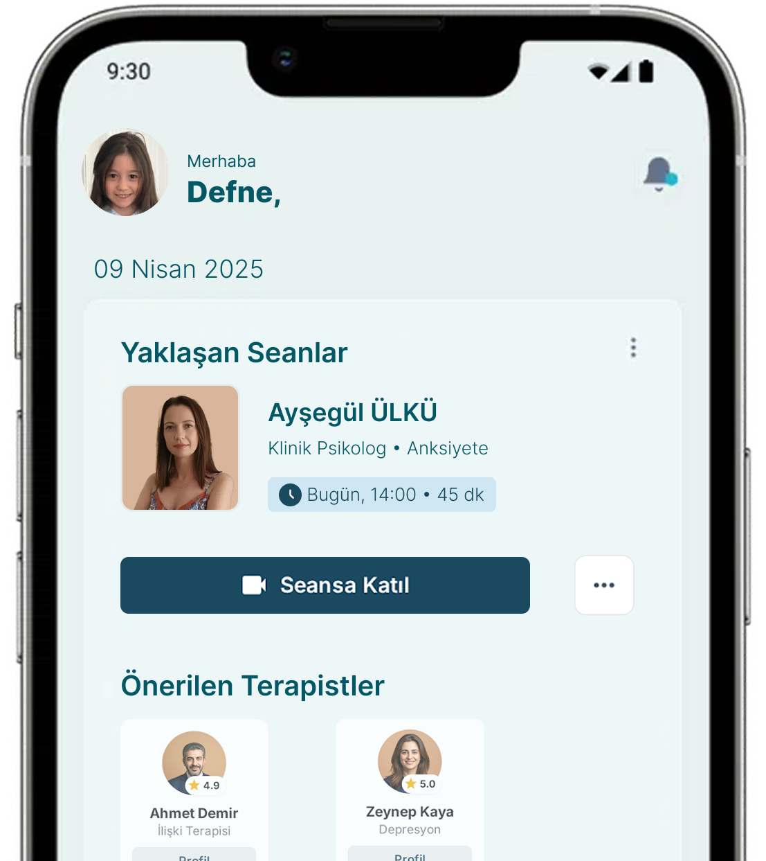 YouWay online terapi uygulaması
